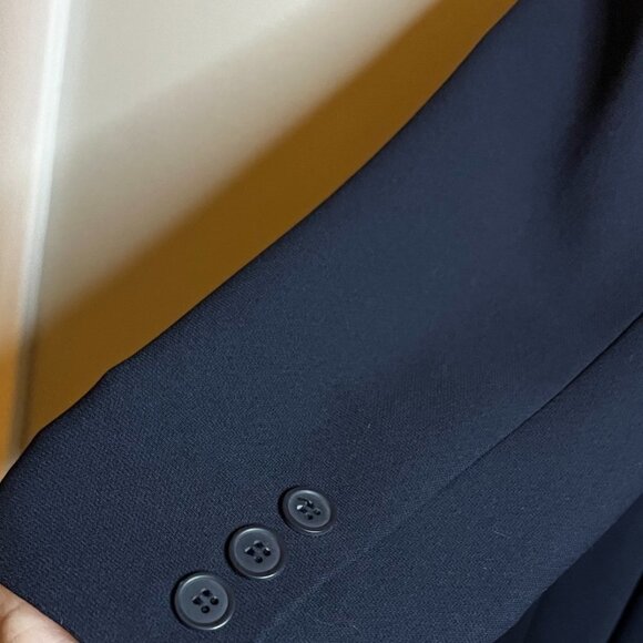 I N C International Concepts Wms Navy Blue Blazer Size 14 - Picture 5 of 5